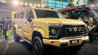 Tunisia purchased Chinese-made DongFeng Mengshi armored vehicles