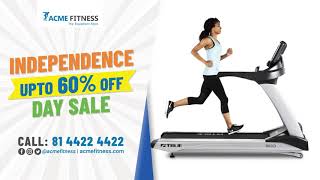 Independence Dy Sale | Aug 10th - 15th | Upto 60% Offer on Treadmill, Elliptical & Home Gyms