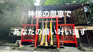 200人突破記念　願いが叶う神社に参拝⛩️瀬織津姫様の愛❤️の光も見られます