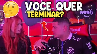 CEROL TERMINOU O NAMORO COM CAROL AO VIVO 🤯💔