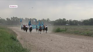 Алматының Жетісу ауданында көкпаршылар шеруі өтті (04.06.21)