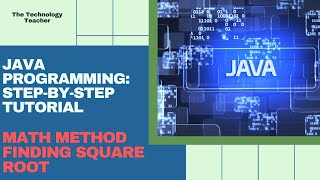 Java Tutorial Finding Square Root