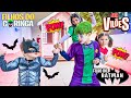 OS FILHOS DO CORINGA E A FILHA DA ARLEQUINA BRIGARAM FEIO COM FILHO DO BATMAN !!! MINI VILÕES