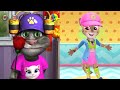 Talking Tom cat 2, my talking Angela2 funny video