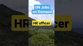 UN jobs on demand