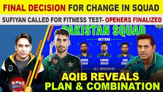 Final decision for change in Pakistan squad for ICC Champions Trophy 2025 | Sufiyan Muqeem called