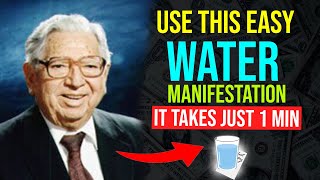 Place A GLASS OF WATER Under Your Bed And Manifest Anything You Want - Silva Method - Jose Silva