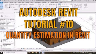 How to calculate Quantities in Revit structure
