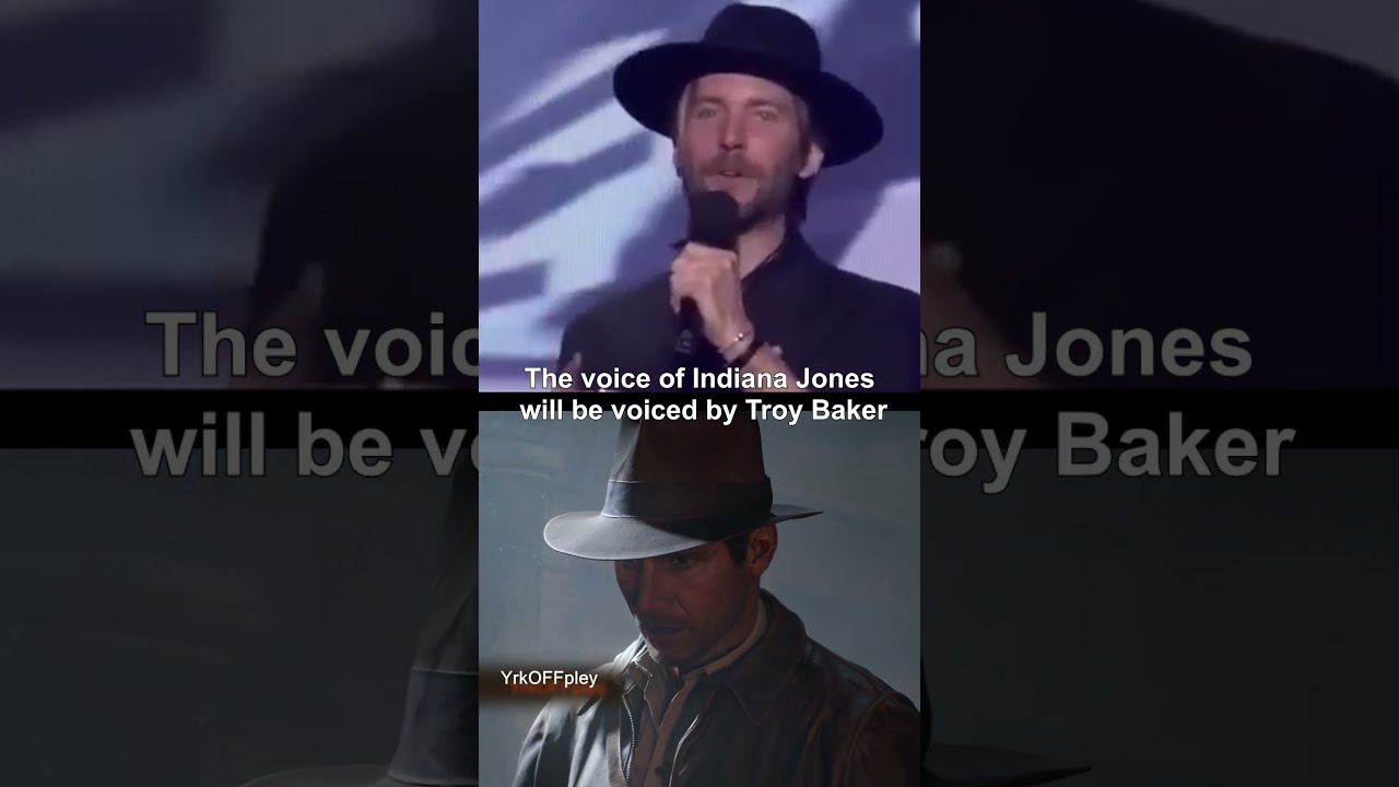 Indiana is the face, Troy is the voice - indiana jones and the great circle