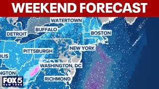 NYC weather: Talking snow chances, extreme cold for weekend