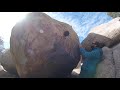 Nitwitsit V4 - Joshua Tree Bouldering