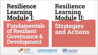 Localizing the global agenda for DRR through training of trainers and city-to-city learning