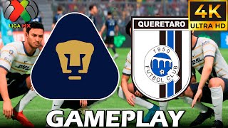 Pumas vs Querétaro - Liga MX Jornada 16 Apertura 2024 | FC 25 Gameplay | Daily Football Games