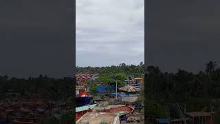 Kollam #ashtamudi #lake #neendakara  # Fishing Boats Yard # Bypass Bridge