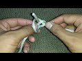 weaving knots a rope quick connection method commonly used by textile workers