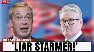 3 MINUTES AGO: Nigel Farage EXPOSED Keir Starmer On LIVE TV!