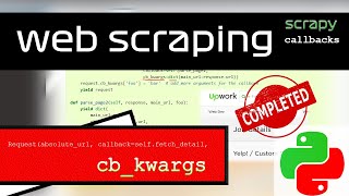 Web Scraping Tutorial | How to use Scrapy callback functions : cb_kwargs and meta | code comparison