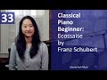 Ecossaise by Franz Schubert | Classical Piano Beginner | Lesson 33