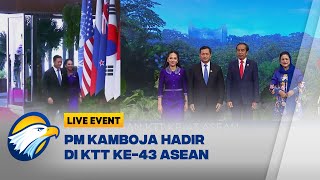 Kedatangan PM Kamboja di Pembukaan KTT ke-43 ASEAN