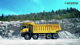 KH-KIPPER │MAN 8x8 W1M mining tipping body