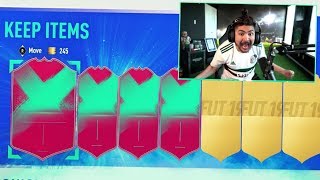 I PACKED 4 FUT BIRTHDAY PLAYERS!! 100 PLAYER PICK PACKS!! FIFA 19