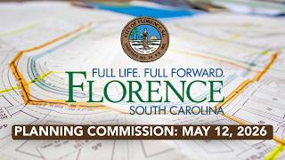 City of Florence Planning Commission - May 12, 2026