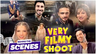 Very Filmy Shoot Behind The Scenes | Bushra Ansari Official