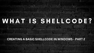 How Shellcode Works in Windows: Finding WinExec