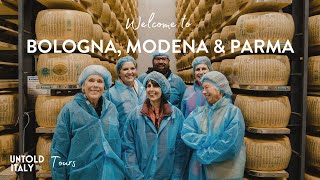 Discover Bologna, Modena and Parma with Untold Italy Tours