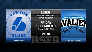 RSEQ D1 Basketball Masculin 🏀 Dawson @ Ch.-St-Lambert [2023-12-07]