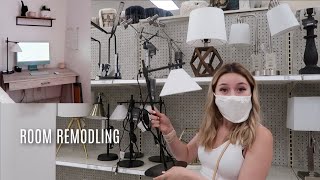Making an office at my new apartment ft. natthebuilder | SUMMERMESS DAY 10