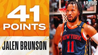 Jalen Brunson GOES OFF For 41 Points In Game 6! | May 12, 2023
