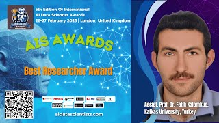 Assist. Prof. Dr. Fatih Kalemkus | Artificial Intelligence | Best Researcher Award #sciencefather