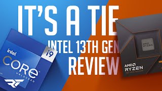 It's A... Tie? Intel vs AMD... The Intel 13th Gen CPU Review and Benchmarks