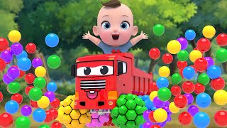 Itsy bitsy spider Color balls + more| Nursery Rhymes & Kids Songs | Kindergarten