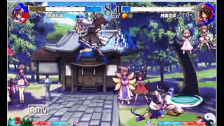 東方心綺楼Ver1.04b対戦動画　霊夢布都　ニコ生