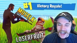 The Ultimate Squads ft. Muselk and Loserfruit - Fortnite Battle Royale