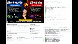 Spring Boot RESTController vs Controller Internals Explained