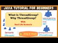 ThreadGroup in Java  | Java Thread group  | Java for beginners