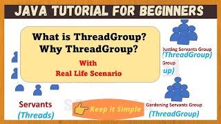 ThreadGroup in Java | Java Thread group | Java for beginners