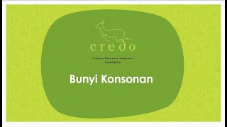 Mengenal Bunyi Konsonan | Komponen Fonologi | Literasi | Creative Education Indonesia