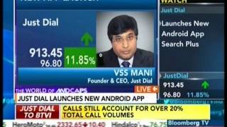 Justdial on Bloomberg TV (The World Of Midcaps) - VSS Mani