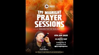 TPF PRAYER VIGIL MONDAY. 20/1/2024