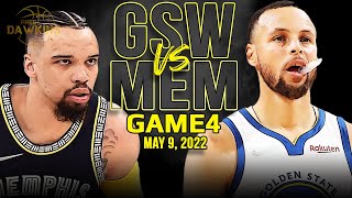 Golden State Warriors vs Memphis Grizzlies Game 4 Full Highlights | 2022 WCSF | FreeDawkins