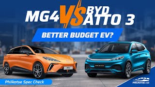 MG4 VS. BYD ATTO 3 - Entry Level EV BATTLE! | Philkotse Spec Check