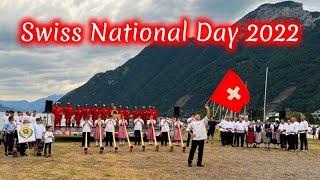 Swiss National Day 2022 - Parade and Fireworks (4K)