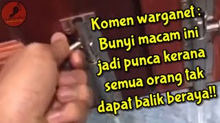 Pemuda Ini Buat Hal Gara² Selak Pintu Berbunyi, Warganet Kata Mungkin Sebab PKP Ramai Tak Dapat Raya