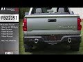 FB22391 2014-2021 Toyota Tundra Rear Bumper Installation Guide