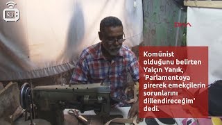 Afrika kökenli Türkiyeli komünist sayacı Yalçın Yanık, HDP'den İzmir milletvekili adayı oldu