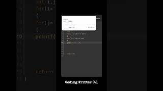 Day 11 V01 ll Coding Hunter ll C programming pattern Tutorial ll #c #coding #codingbat #python